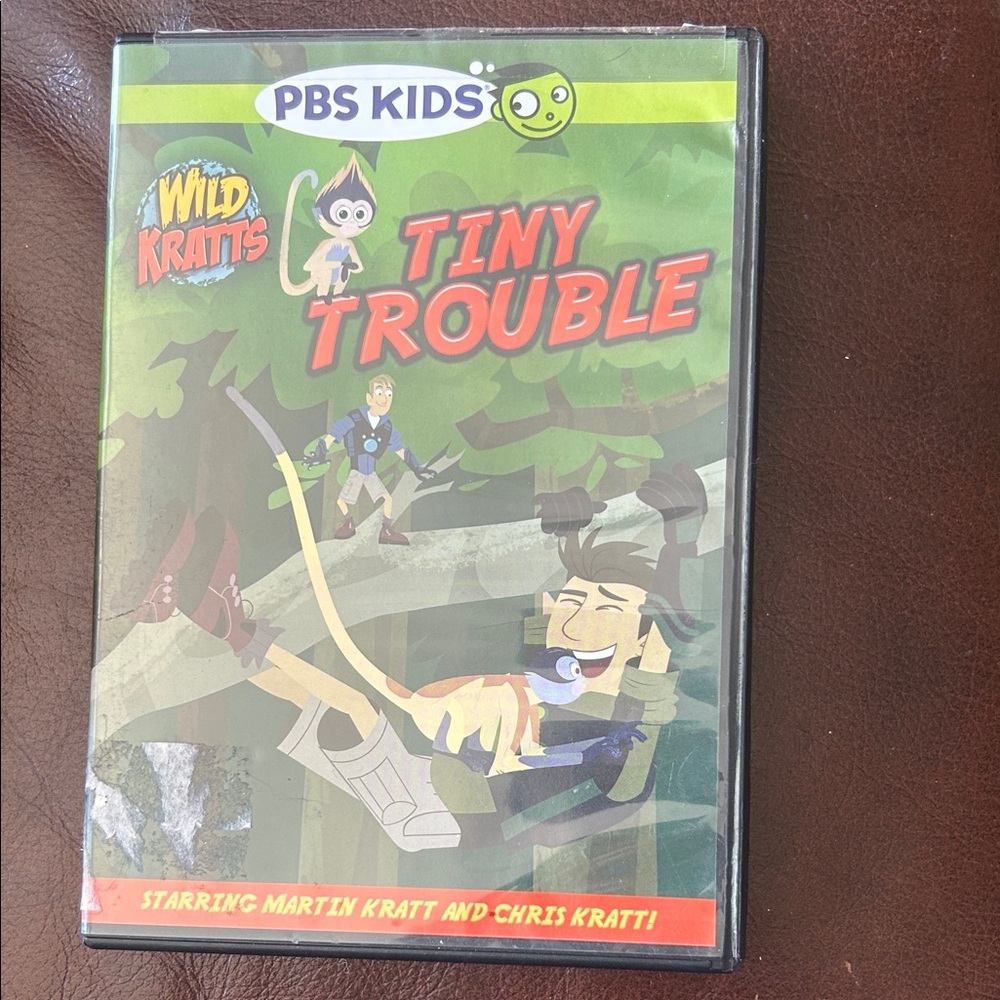 PBS KIDS Wild Kratts “Tiny Trouble” DVD - Green Cover